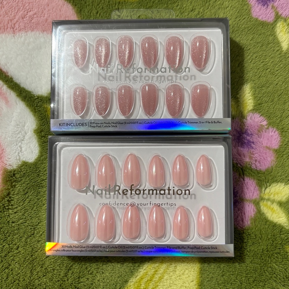 Nail Reformation Pink Press-On Nails